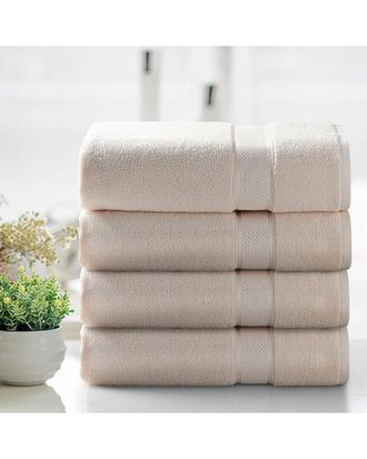 Kathy Ireland 2Pc Zero Twist Cotton Plush Bath Sheet Set