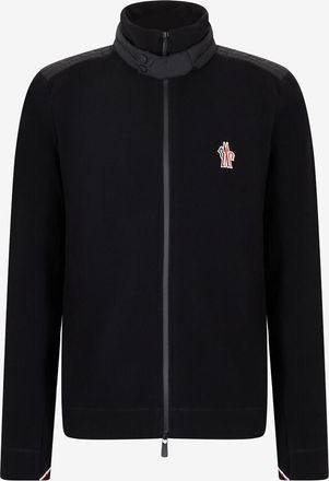 Moncler Hochwertige Stehkragen-Fleecejacke