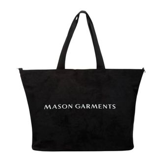 Mason Garments unisex, Tassen, Zwart, Maat: ONE Size Su&egrave;de