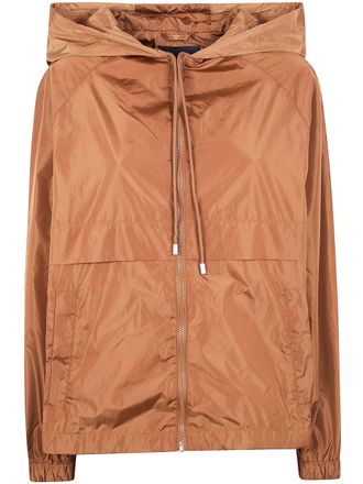 Semicouture Nylon K-Way Hooded Jacket