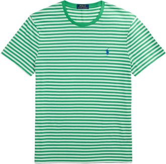Polo Ralph Lauren striped T-shirt - men - Cotton - S - Green