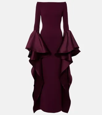 Solace London Vestido de fiesta Astria con sat&eacute;n