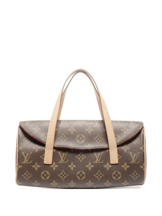Louis Vuitton 2008 Sonatine Monogram top-handle handbag - Bruin