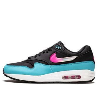 Nike Air Max 1 Jewel Swoosh - Black Blue Furry CI2450-001