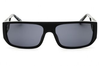 Guess GU00136 Rectangular Injected Propionate Sunglasses - Black