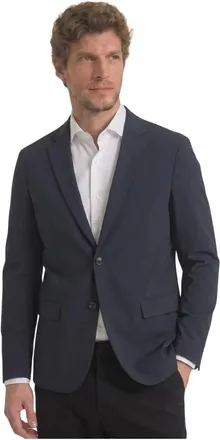 Duno Hombre, Chaquetas, Azul, Talla: L