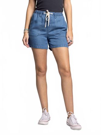 Thread & Supply Laverne Drawstring Shorts In Marnie Wash