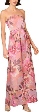 Aidan Mattox Printed Maxi Dress