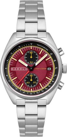 Cadola Slipstream Chronograph Quartz Red Dial Mens Watch CD-1064-55
