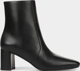 Vince Tegan Leather Ankle Boots