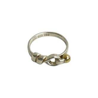 Tiffany & Co. Gold Silver Gold (18K) Silver 925 Band Ring (Pre-Owned)
