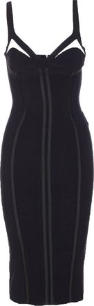 Elisabetta Franchi Logo Dress