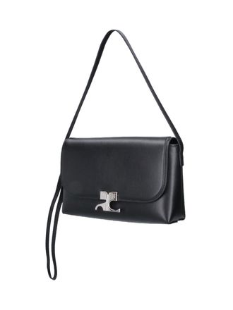 Courr&egrave;ges Womens Bags Black Cow Leather