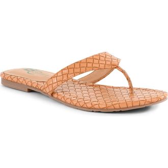BC Footwear Fiera Flip Flop in Natural at Nordstrom, Size 7.5
