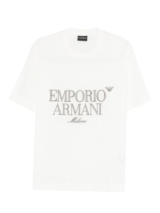 Emporio Armani Logo Baumwoll-T-Shirt