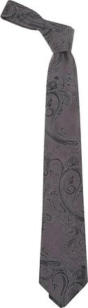 Etro Paisley Patroon Das - Heren - Stropdassen - Grijs - ONE Size - Accessoires
