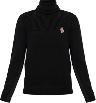 Moncler Apr&egrave;s-Ski Turtleneck Trui - Heren - Coltruien - Zwart - L - Wol - Truien & Vesten