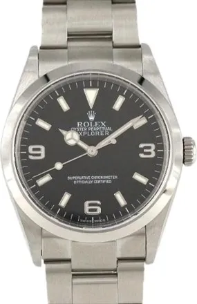 Rolex unisex, Pre-owned, Zwart, Maat: ONE Size
