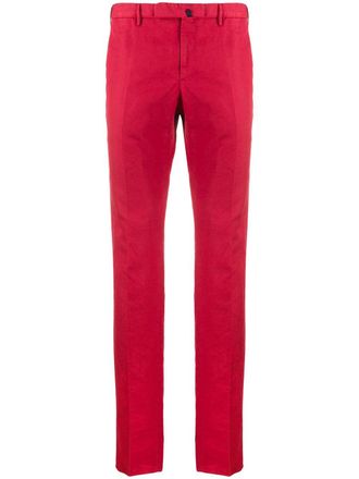 Incotex Pantaloni slim - Rosso