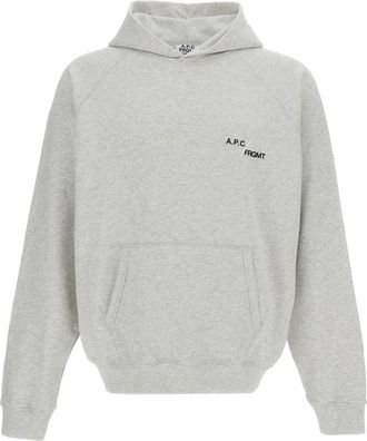 A.P.C. Light Grey Hood Sweatshirts