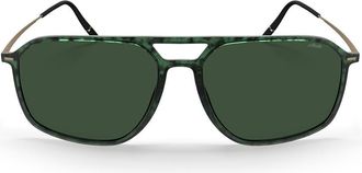 Silhouette Pinnacles Fullrim 4085/75 5530 Mens Sunglasses Green Size 58