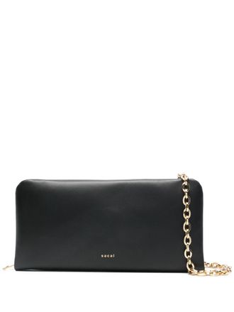 sacai padded cross body bag - Black
