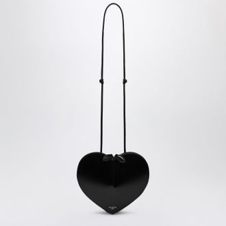 Alaia Le Coeur black leather bag