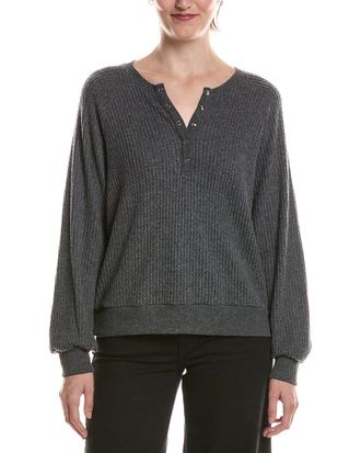 Michael Stars Eira Henley Raglan
