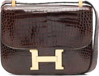 Hermès Borsa a spalla Constance 23 1972 - Marrone