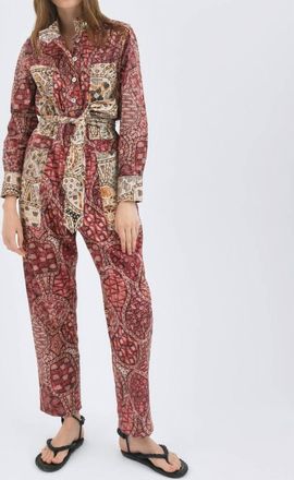 Chufy Gregory Jumpsuit In Cairo Red