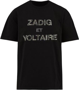 Zadig&Voltaire T-shirts en polos Zwart