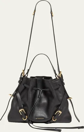 Givenchy Voyou Small Buckle Shoulder Bag in Leather