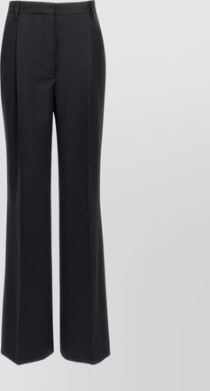 Dries Van Noten wool straight-leg trousers