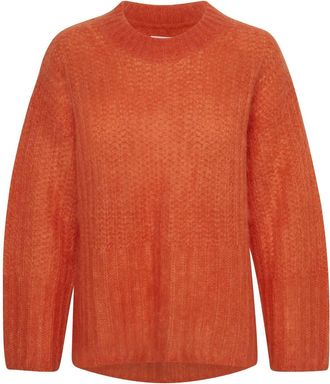 Part Two Womens Violine Pullover Sweater In Koi