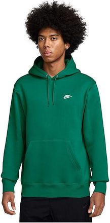 Nike Club Fleece Pullover Hoodie Mens Clothing Malachite/Malachite/White : 2XL, Cotton/Polyester