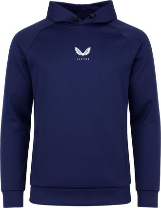 Castore Garcia Mens Navy Hoodie Polyamide - Size Medium