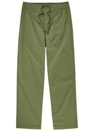 Polo Ralph Lauren Prepster Seersucker Trousers - Olive - XL