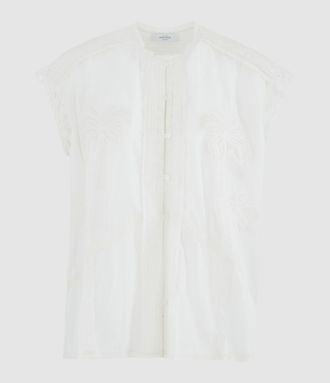 Roseanna Chemise Coco Blanc