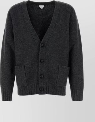 Bottega Veneta wool v-neck cardigan