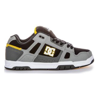 DC Stag Trainers Grey Black Men