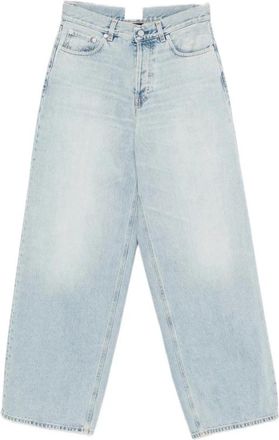 Haikure Bethany Loose-fit Jeans - Dames - Loose Fit Jeans - Blauw - W28 - Katoen - Jeans