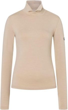 super.natural Split Brush Turtleneck Merinolongsleeve f&uuml;r Damen | beige