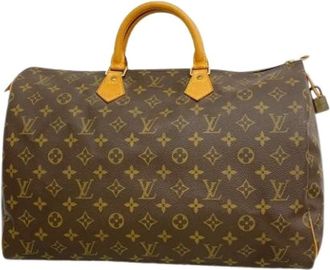 Louis Vuitton Pre-owned Handbags, female, Brown, Size: ONE SIZE Pre-owned Vintage Handbag