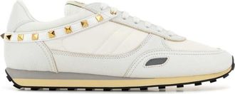 Valentino Garavani White Studded Sneaker