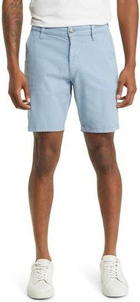 Mavi Noah Stretch Twill Flat Front Shorts in Mountain Spring at Nordstrom Rack, Size 29