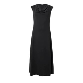 Max Mara Midi Dresses, female, Black, Size: S Vetusta Dress