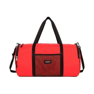 Eastpak Logo Patch Duffle Bag Red - Heren - Weekendtassen - Rood - ONE Size - Tassen