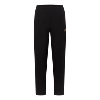 Carlo Colucci Broeken, Heren, Zwart, 2Xl, Urban Trainingsbroek met Gouden Accenten