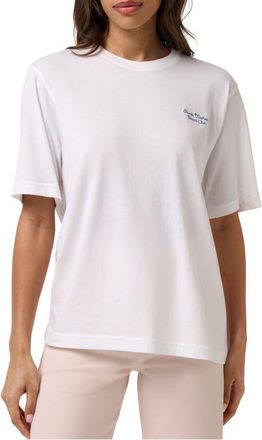 Travis Mathew Rooftop Cotton Jersey Graphic T-Shirt in Bright White at Nordstrom, Size Xx-Large