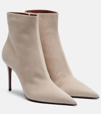 PARIS TEXAS Vera 85 suede ankle boots